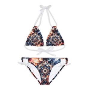 Strappy Bikini Set (AOP)